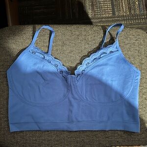 Aerie Superchill Seamless Corset Crop Top